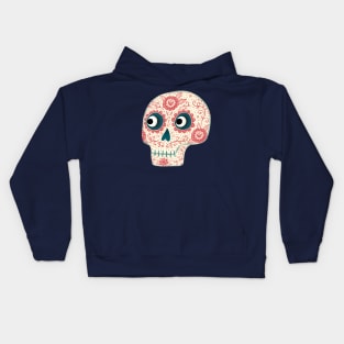 Dia de los Muertos Mexican Day of the Dead Art Kids Hoodie